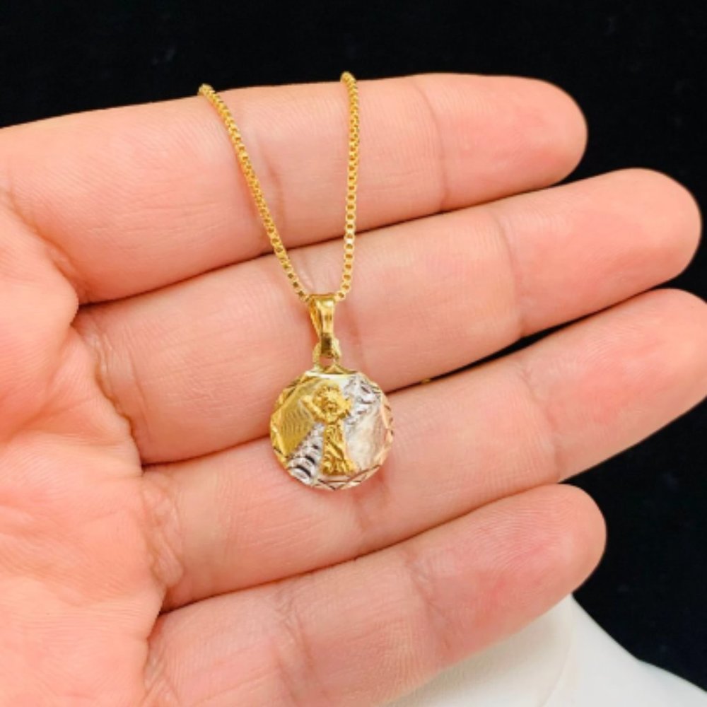 Baby Jesus Jewelry • Baby Jesus Pendant 17x14mm • Divino Niño Necklace Pendant.